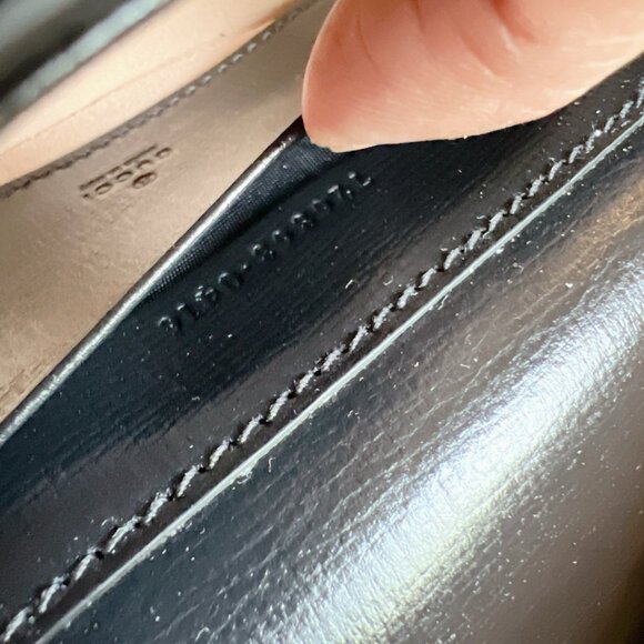Gucci Azalea Horsebit 1955 Web Monochrome GG Mini HandBag Wallet On Strap Black - Picture 12 of 13